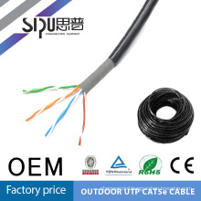 SIPU high quality cat5 waterproof outdoor cat5e lan cable network cable
